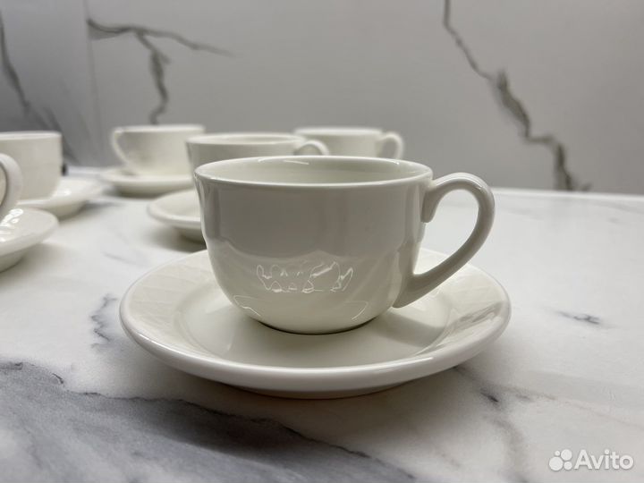 Кофейный сервиз villeroy&boch 12 предметов
