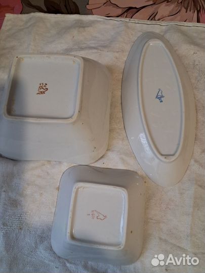 Комплект посуды Дулево и Вербилки