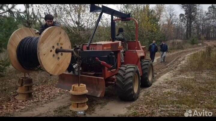 Услуги кабелеукладчика,ditch witch