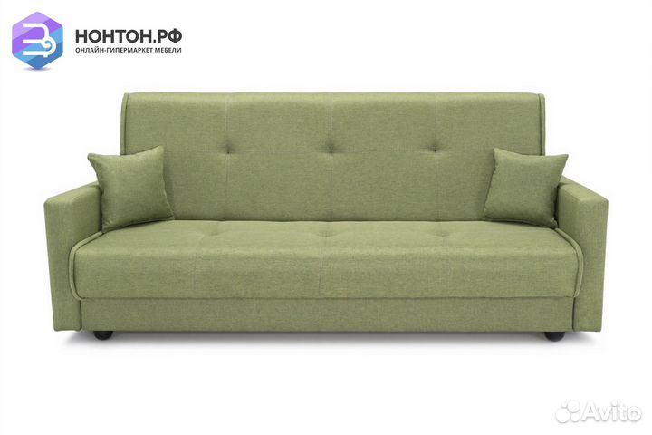 Диван книжка Прайм светло-зеленый