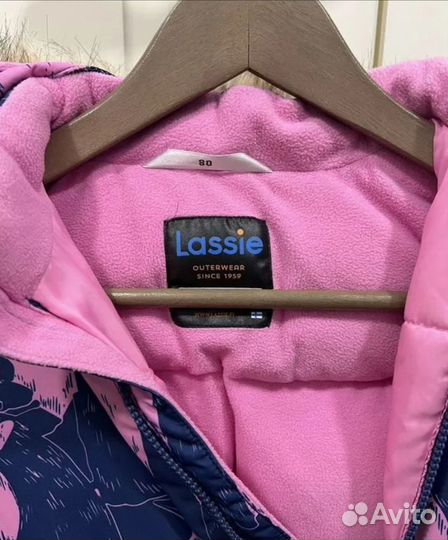 Зимний комбинезон для девочки 80