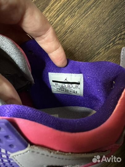 Air Jordan 4 Retro GS 'Pink Foil'