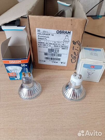 Галогеновая лампа пр-ва Германия/Япония