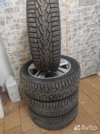 Комплект зимней резины на дисках 4шт
