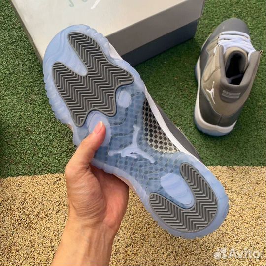 Air Jordan 11 retro grey серые Джорданы