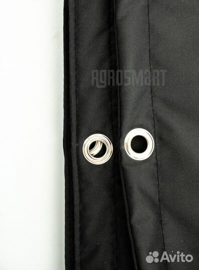 Утепленная штора - тент Оксфорд влагостойкий черн