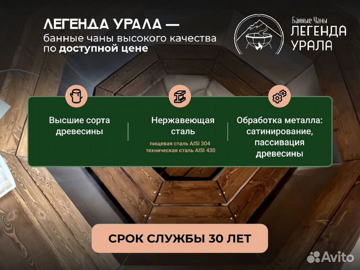 Банный чан. Купель