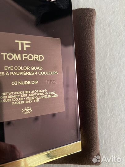 Тени для век Tom Ford nude dip 03 новые