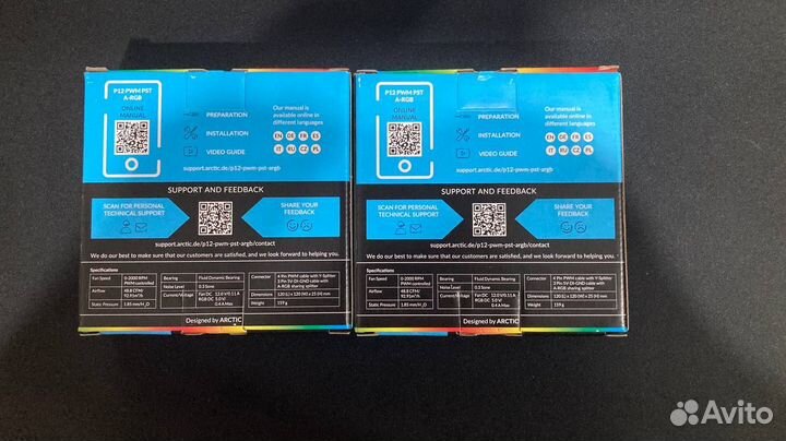 Вентилятор для корпуса Arctic P12 PWM PST A-RGB