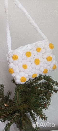 Вязаные сумочки ручной работы