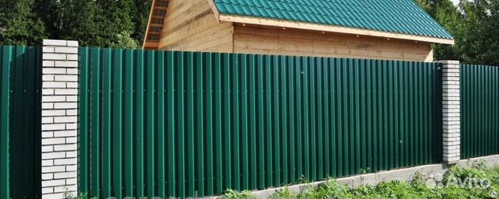 Профнастил c8 дачный ре 6005