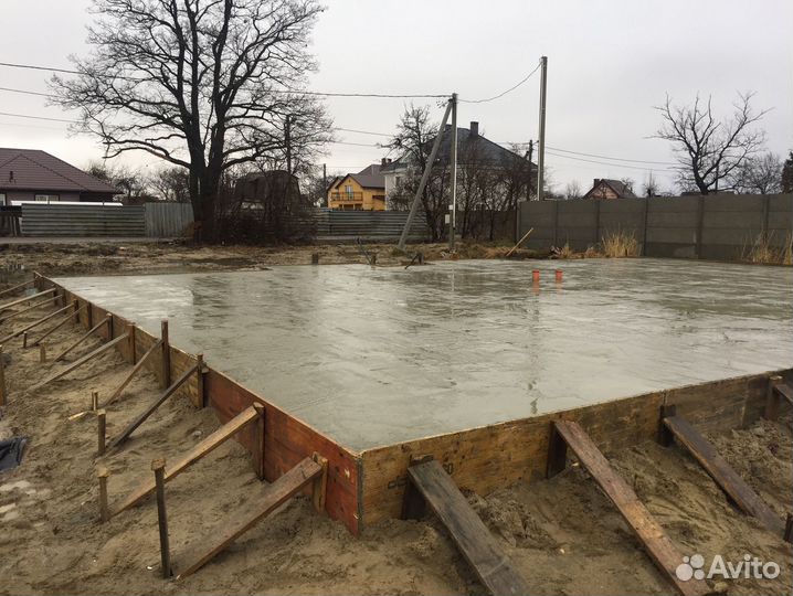 Фундаменты под ключ / Фундаментные работы