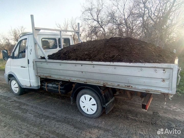 Навоз. Чернозём. Песок. Щебень