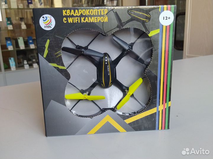 Квадрокоптер с wi-fi камерой