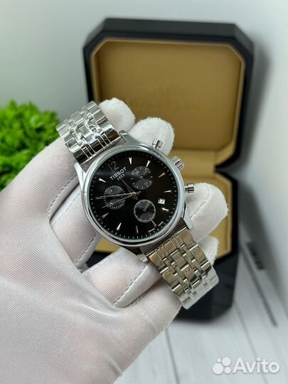 Мужские наручные часы с хронографом