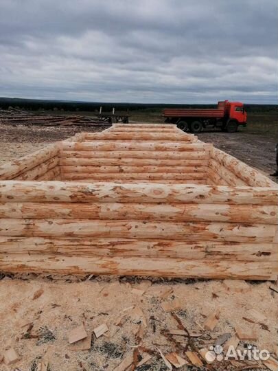 Сруб для бани