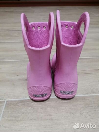 Непромокаемые сапоги crocs Handle It Rain (с10)
