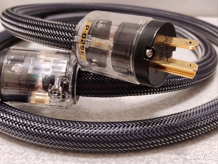 Hi-End медный кабель питания 1.5 м evro Japan