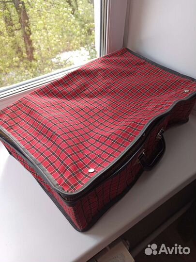 Чемодан тканевый СССР