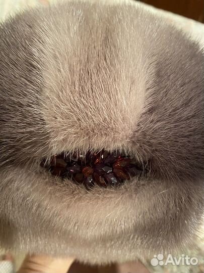 Шапка норковая женская,как новая