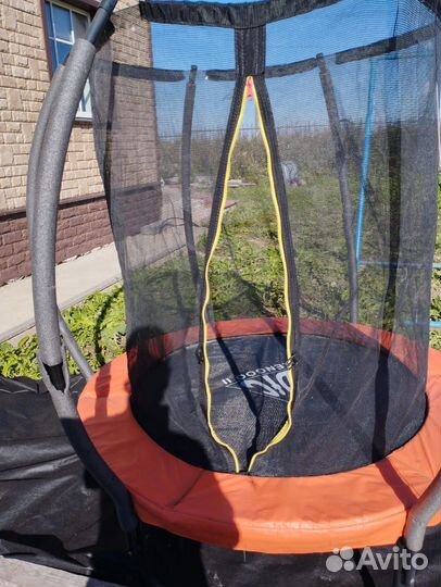 Батут с сеткой бу