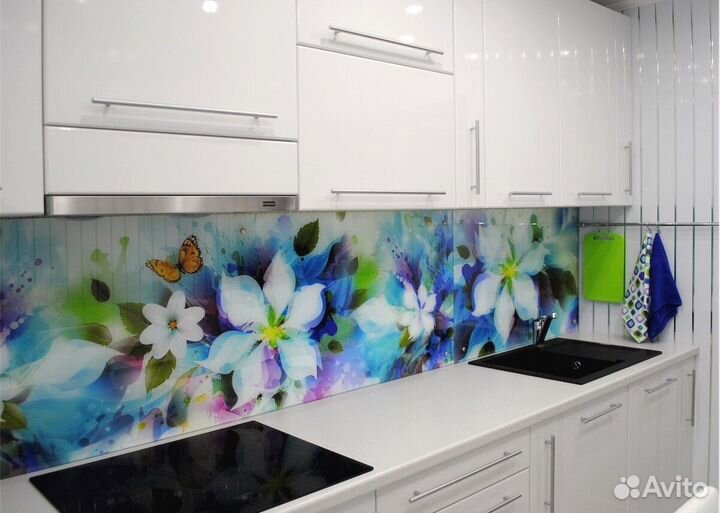 Стеновые панели из стекла