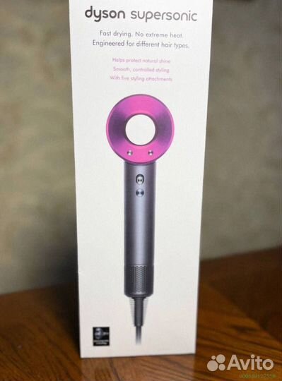 Фен Дайсон Supersonic HD08 Фуксия (Розовый) Malaysia