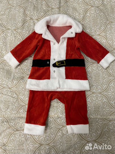 Костюм деда мороза детский 5 месяцев - 1 год