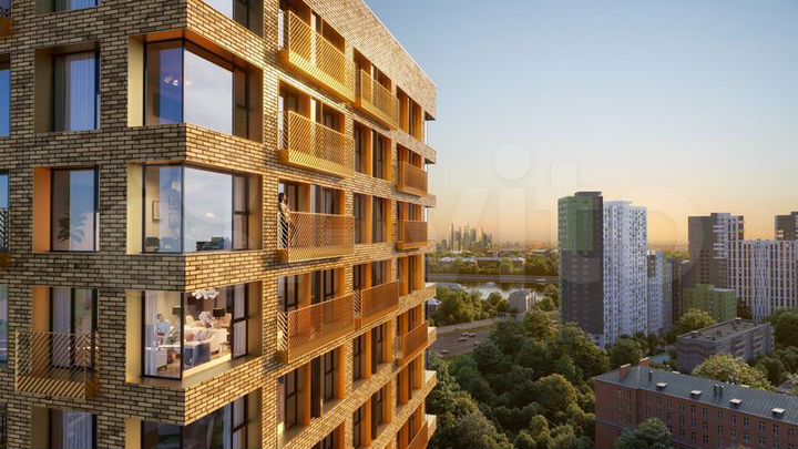 2-к. апартаменты, 72,7 м², 16/21 эт.