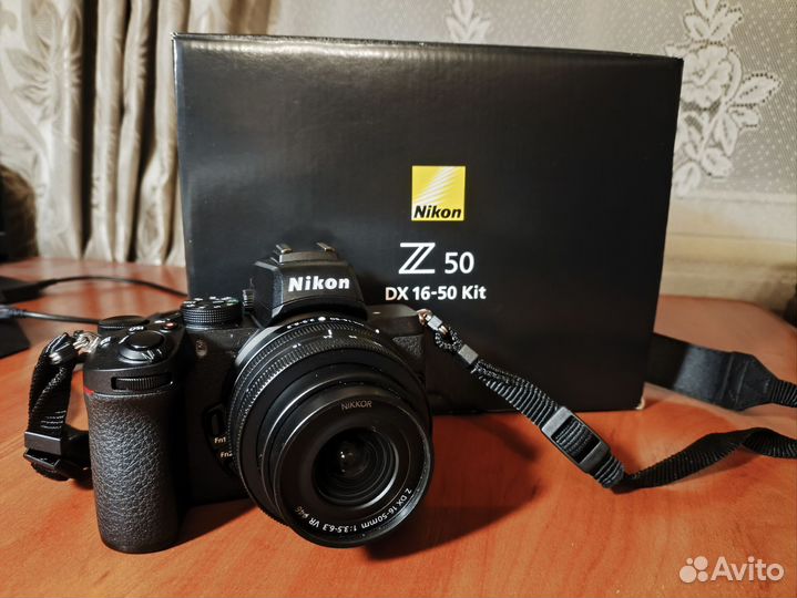 Цифровой фотоаппарат nikon z50