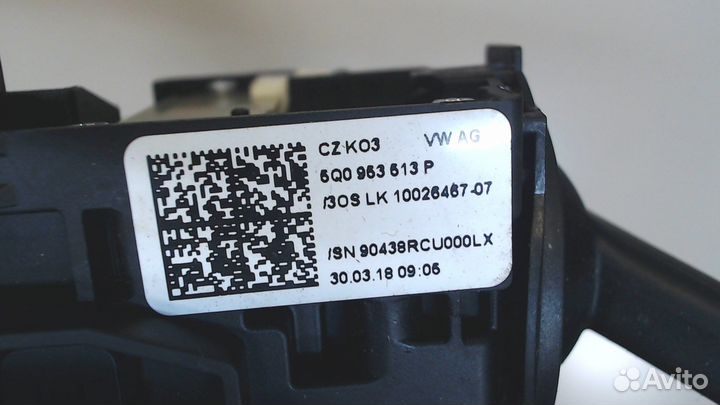 Переключатель поворотов и дворников Volkswagen Gol