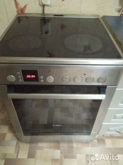 Плита электрическая стеклокерамики bosch