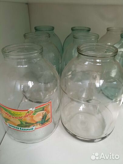 Банки стеклянные бу