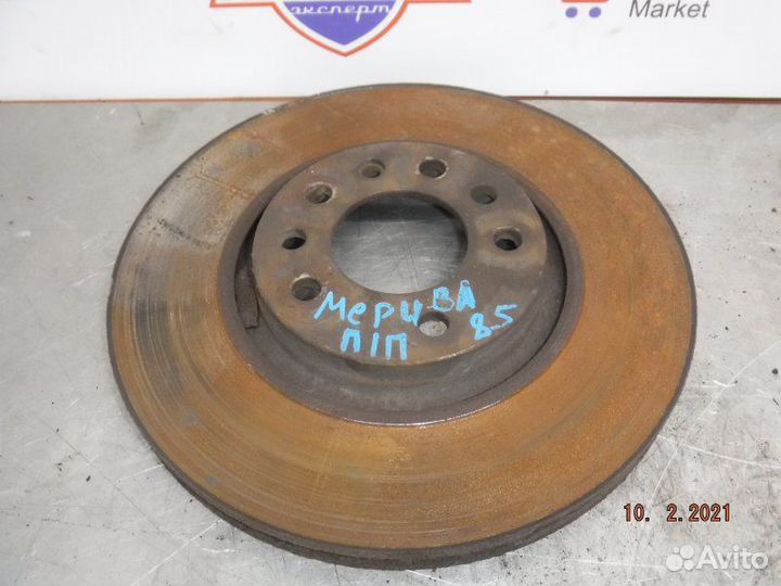 Тормозной диск передний правый Opel Meriva A14NET