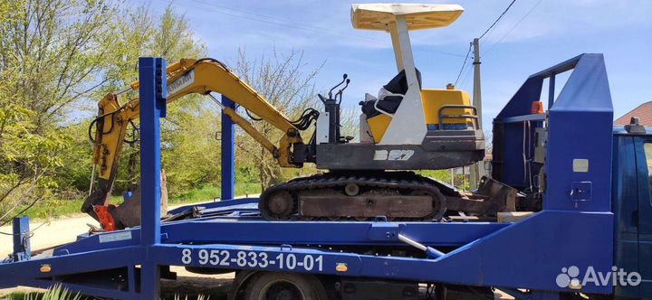 Услуги мини экскаватора