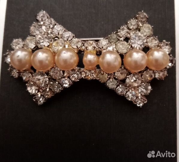 Брошь винтажная Чехия