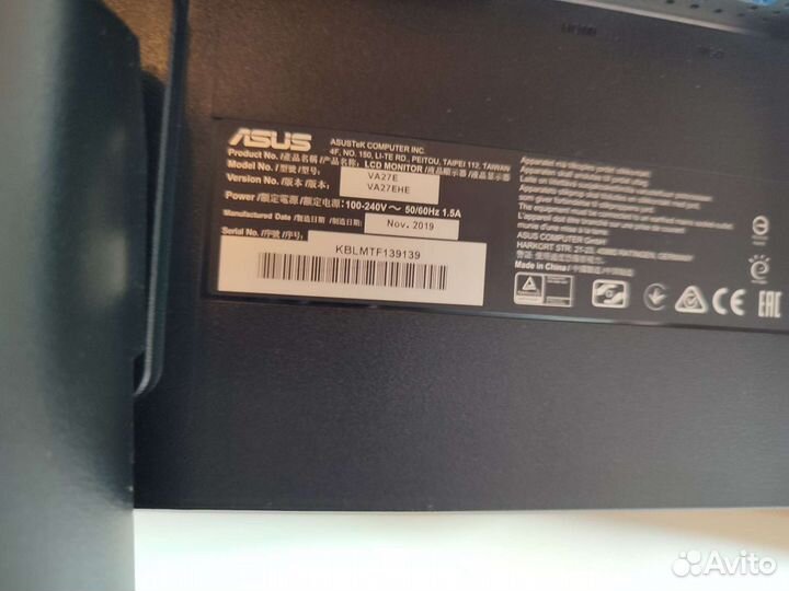Монитор Asus 27