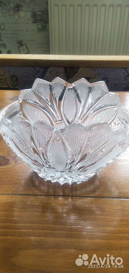 Набор хрустальных ваз