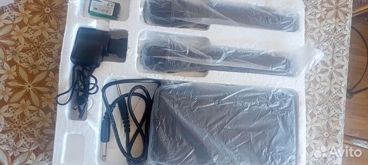 Профессиональная беспроводная система с 2 микрофон