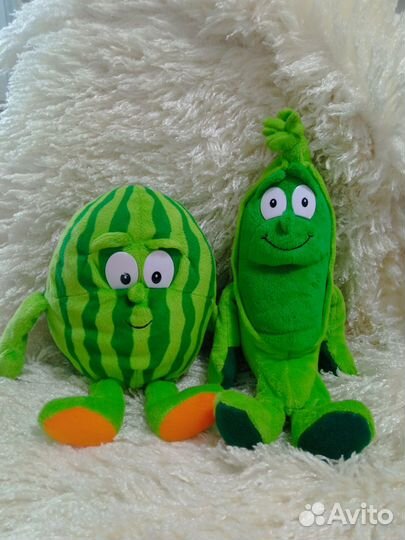 Мягкие игрушки овощи