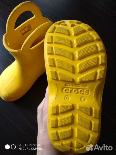 Резиновые сапоги Crocs