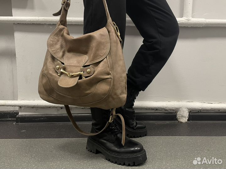 Кожаная сумка