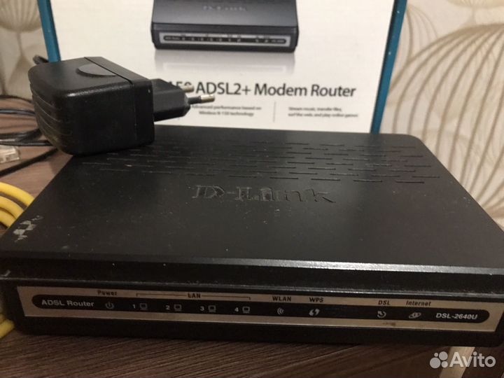 Модем D-Link DSL-2640