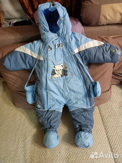 Зимний комбинезон трансформер