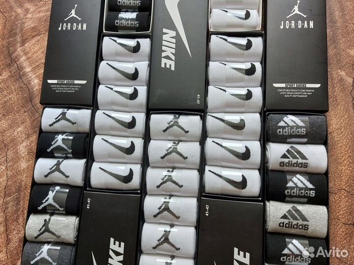 Носки Nike Reebok Lacoste Fila