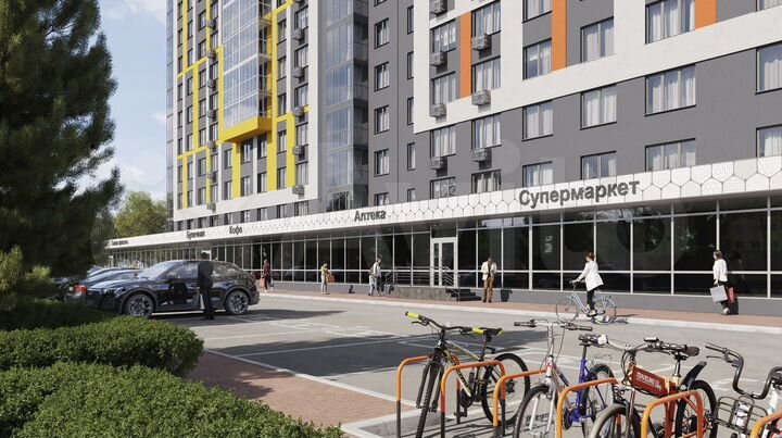 3-к. квартира, 83,8 м², 12/16 эт.