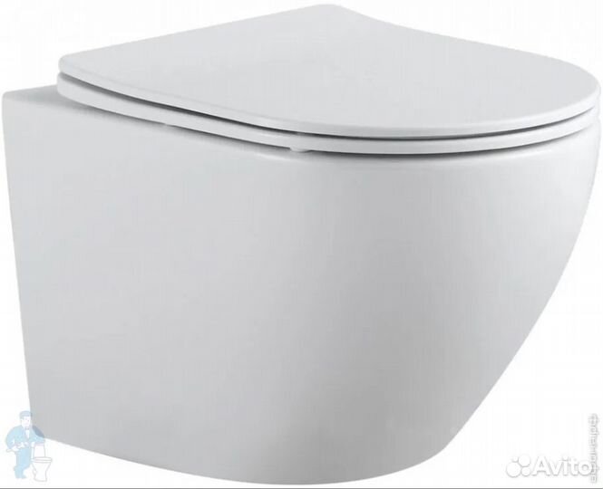 Унитаз подвесной aquanet rimless cetus 2.0 w lx-19
