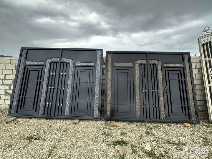 Кованые ворота бюджетные