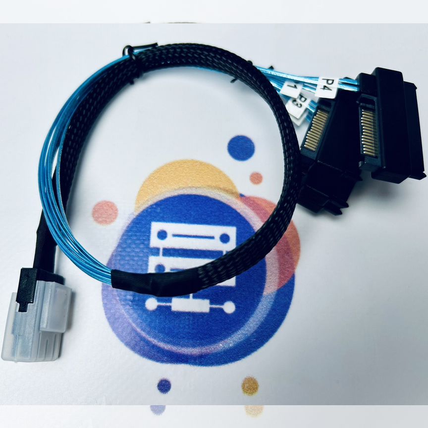 [SFF-8087] Кабель 4x Sas 8482 100см Sff-8087