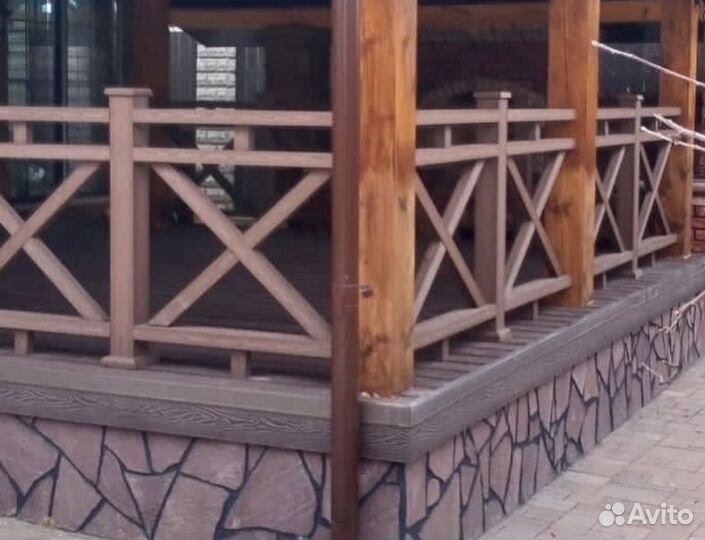 Ограждения из дпк